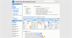 Desktop Screenshot of infoqube.biz